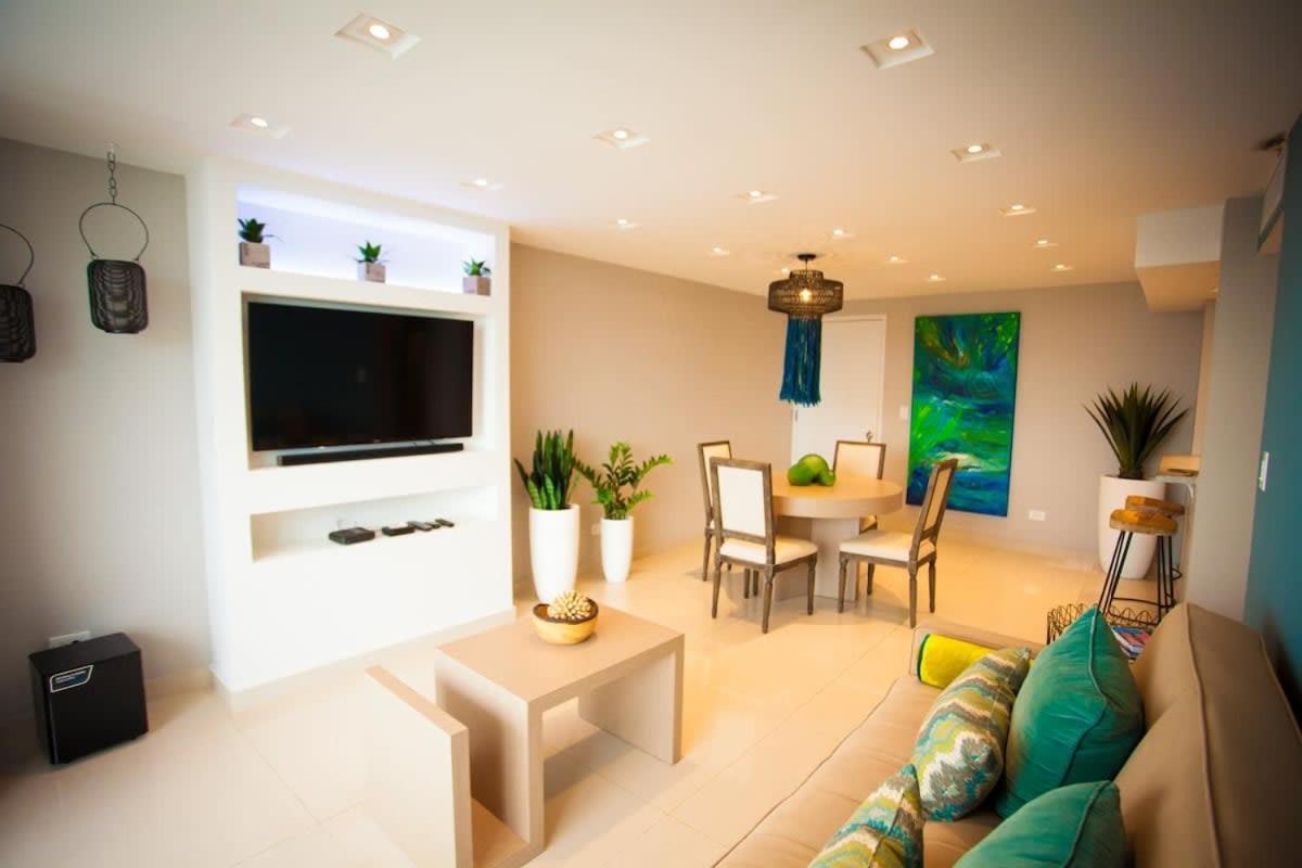 2Br Gem Ocean Front Building Isla Verde Beach San Juan Luaran gambar